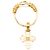 Spilla Croce CC Chanel Gold Plated Oro