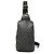 Louis Vuitton Black Damier Graphite Avenue Sling