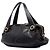 Borsa a tracolla Anagram LOEWE in pelle nera - vista 2