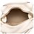 Borsa Prada White Vitello Daino Zip Top Satchel - vista 4