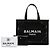 Tote Balmain Black Canvas B Army 42 - vista 6