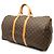 Louis Vuitton Brown Monogram Keepall Bandouliere 55 - vista 2