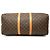 Louis Vuitton Brown Monogram Keepall Bandouliere 55 - vista 3