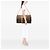 Louis Vuitton Brown Monogram Keepall Bandouliere 55 - vista 7