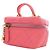 Chanel Mini CC Caviar Top Handle Vanity Case Rosa - vista 8
