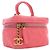 Chanel Mini CC Caviar Top Handle Vanity Case Rosa - vista 9