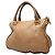 Borsa Satchel Marcie Chloé in pelle marrone Large - vista 2