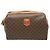 Céline Clutch Celine Brown Macadam Coated Canvas