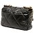 Chanel 19 Flap Large in Pelle d'Agnello Nera - vista 2