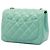 Chanel Green Mini Square Classic Lambskin Single Flap - vista 2