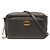 Dior Caro Double Pouch in pelle di vitello martellata nera