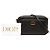 Dior Caro Double Pouch in pelle di vitello martellata nera - vista 6