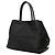 Borsa Prada Black Tessuto Canapa Logo Bow Satchel - vista 2