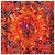 Foulard di seta Hermès Orange Pierres D Orient Et D Occident 90 - vista 2