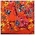 Foulard di seta Hermès Orange Pierres D Orient Et D Occident 90 - vista 5