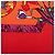 Foulard di seta Hermès Orange Pierres D Orient Et D Occident 90 - vista 7