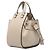 Mini Borsa Hammock LOEWE in pelle e tela beige - vista 2
