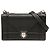 Dior Diorama Flap in pelle di vitello martellata nera Medium