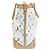 Borsa a tracolla Louis Vuitton Charlene Monogram Multicolor Blanc - vista 4