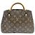 Borsa a tracolla Louis Vuitton Montaigne BB Monogram - vista 2
