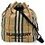 Burberry Phoebe Drawstring Camo Canvas Medium