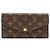 Louis Vuitton Monogram Portefeuille Sarah Bi-fold Long Wallet - vista 2