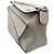 Borsa Loewe Puzzle Small in pelle bianca, borsa a spalla - vista 4