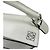 Borsa Loewe Puzzle Small in pelle bianca, borsa a spalla - vista 6