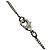 Collana Chanel Coco Argento e Strass - vista 6