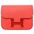 Hermès NEU HERMES CONSTANCE SLIM LACK EPSOM LEDER ROSE TEXAS WALLET