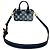 Louis Vuitton Nano Speedy in cotone blu - vista 13