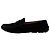 Mocassini in suede nero con placca logo Prada - vista 13