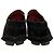 Mocassini in suede nero con placca logo Prada - vista 14