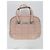 Borsa Chanel LAX Square Bowler in pelle rosa pastel - vista 18
