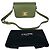 Céline Borsa Celine Triomphe in pelle verde oliva - vista 20