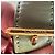 Céline Borsa Celine Triomphe in pelle verde oliva - vista 9