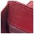 Portafoglio Prada con logo smaltato in pelle rossa - vista 8