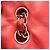 Borsa Chanel Classic Double Flap in pelle rossa - vista 14