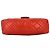 Borsa Chanel Classic Double Flap in pelle rossa - vista 4