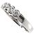Autre Marque Platinring mit Diamanten - Ansicht 2