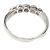 Autre Marque Platinring mit Diamanten - Ansicht 4