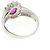 Autre Marque PT900 Ring mit Rubin und Diamanten - Ansicht 3