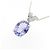 Autre Marque Collana in Tanzanite e Diamanti Pt900 Pt850 - vista 3