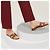 Hermès Sandalio Oran dorato - vista 7