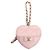 Charm per borsa Chanel cuore rosa in pelle