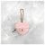 Charm per borsa Chanel cuore rosa in pelle - vista 11