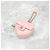 Charm per borsa Chanel cuore rosa in pelle - vista 12
