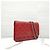 Chanel Portafoglio a catena Classic WOC a tracolla Red Lambskin Silver - vista 14