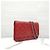 Chanel Portafoglio a catena Classic WOC a tracolla Red Lambskin Silver - vista 4