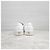 Chanel Mocassino Initial Patent Chain White - vista 12